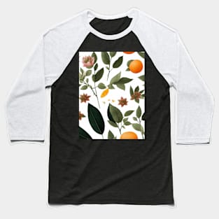 Chromatic Botanic Abstraction #56 Baseball T-Shirt